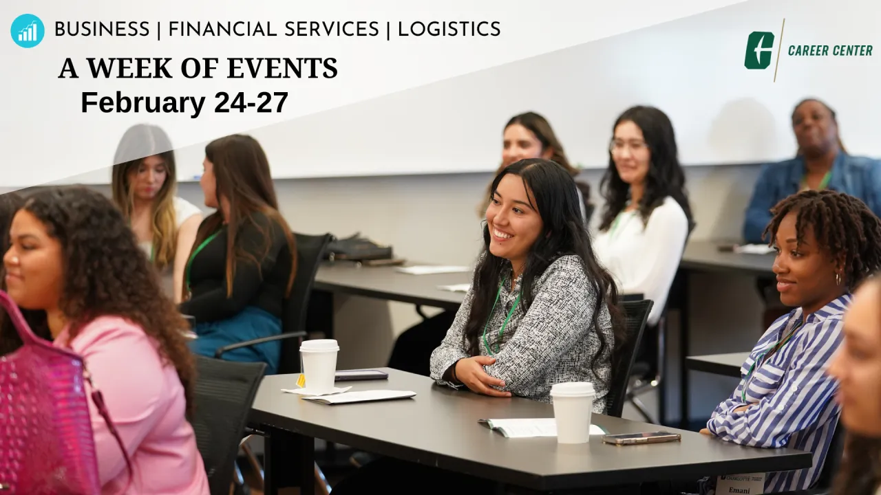 Business, financial services,, and logistics week is the 24th to the 27th