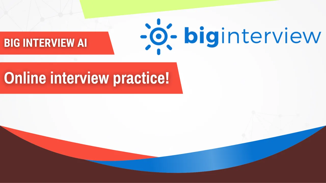 Big Interview AI, online interview practice