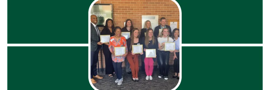 Group photo of all the employer symposium 2024 award recipients