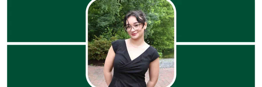 D'Ascia Muir's professional photo taken for the UNC Charlotte SECU Internship program
