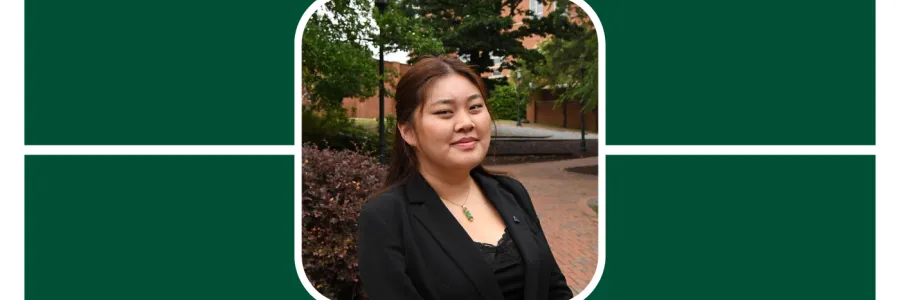 Amelia Baskin's professional photo taken for the UNC Charlotte Summer Internship Program