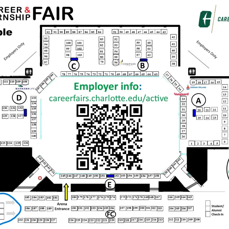 Career Fair Map