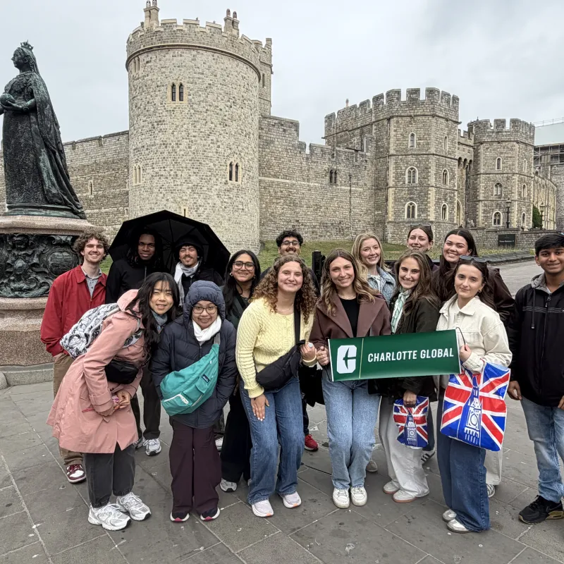Students at Windsor Castle